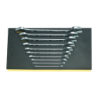 STAHLWILLE TCS 1/3 Tray System with Double Open Ended Spanners nº 10 175x350x66 mm (10 un.)