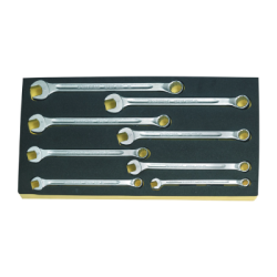 STAHLWILLE TCS 1/3 Tray System with Combination Spanners, Long nº 14 (8 un.)