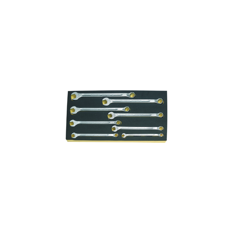 STAHLWILLE TCS 1/3 Tray System with Combination Spanners, Long nº 14 (8 un.) STAHLWILLE TCS 1/3 Tray System with Combination Spanners, Long nº 14 (8 un.)