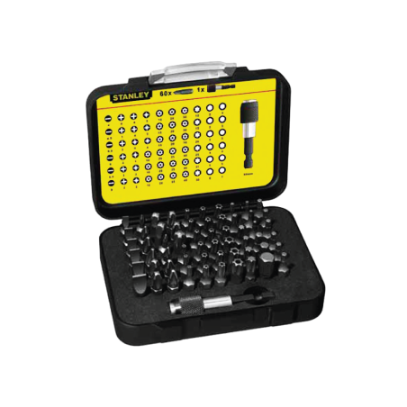 Jogo de Pontas 1/4' 61 Peças 25mm STN1-13-902 STANLEY®