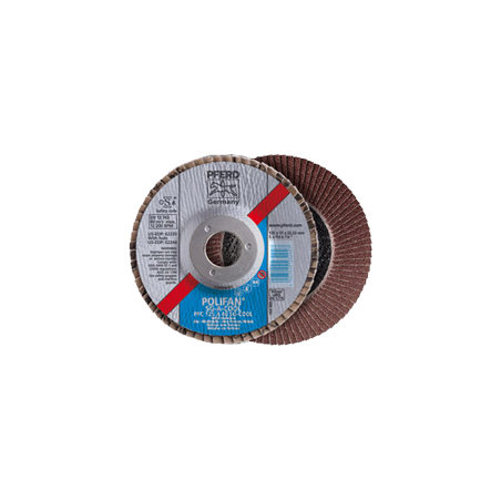 Láminas Lijadoras Alto Rendimiento SG A-COOL Inox/Aluminio/Metales No Férricos Ejecución Plana PFERD PFF 180 A 60 SG-COOL/22,