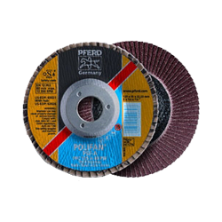 Discos De Lamelares Linha Universal PSF Tipo PSF A Aço/Inox/Plástico Tipo Plano PFERD PFF 115 A 60 PSF/22,23