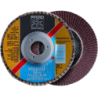 PFERD Polifan Flap Discs Universal Line A PSF Steelox Flat Type PFF 115 A 60 PSF/22,23