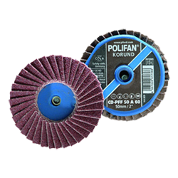 PFERD Combidisc Mini-Polifan Aluminium Oxide A CD G120 50 mm