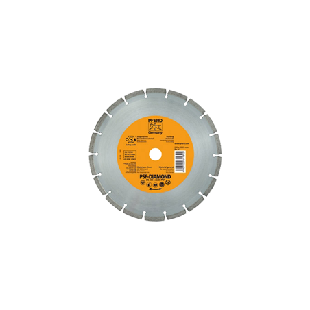 PFERD Diamond Cut-Off Wheels For The Construction Industry Segmented Type For Fast Cutting DS PSF Type