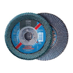 Láminas Lijadoras Línea SGP Gran Exigencia Ejecución SGP Zirkon-Curve Acero/Inox PFERD PFR 125 Z 40 SGP-Curve M/22,23
