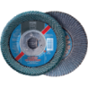 Láminas Lijadoras Línea SGP Gran Exigencia Ejecución SGP Zirkon-Curve Acero/Inox PFERD PFR 125 Z 40 SGP-Curve M/22,23