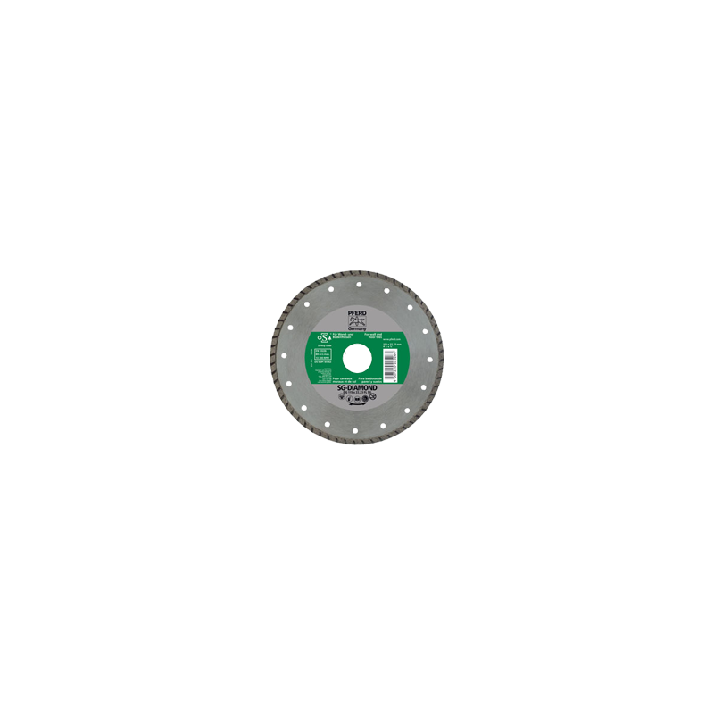 PFERD Diamond Cut-Off Wheels Performance Line SG Flags/Tiles Type FL DG 115 X 1,4 X 22,23 FL SG