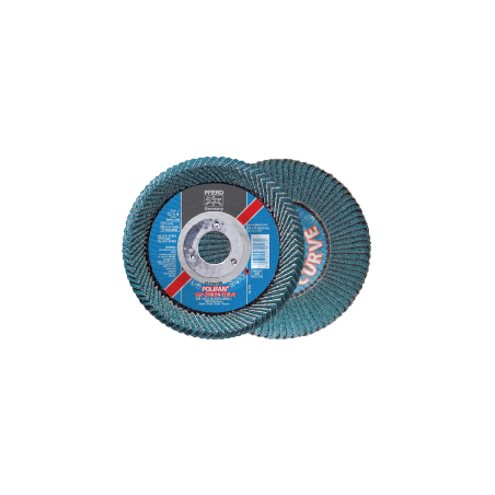 PFERD Polifan Flap Discs Special Line Z SGP Curve Steelox PFR 180 Z 40 SGP-Curve L/22,23