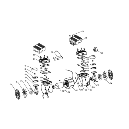 Motor Eléctrico Completo CHEMITOOL TOOLS