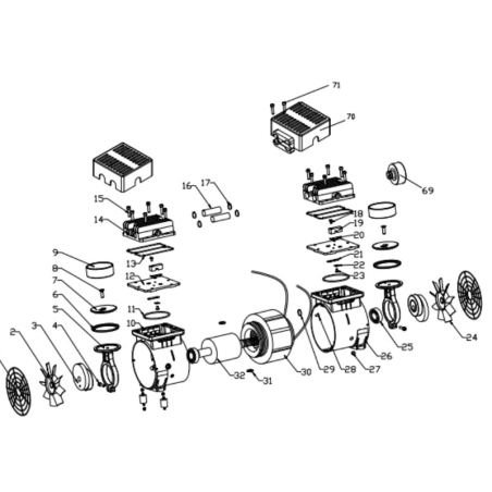 Motor Eléctrico Completo CHEMITOOL TOOLS