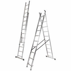 CHEMITOOL Double Step Square Ladder 2X7 Degr.