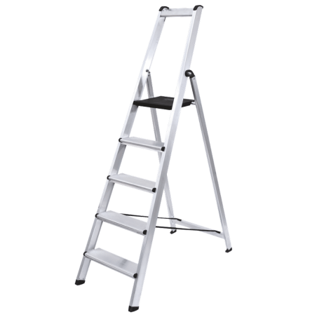 CHEMITOOL TOOLS Stepladder Aluminium Reinforced 7 Steps