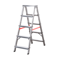 ESCADOTE ALUMINIO DUPLO 2X7 DEGRAUS