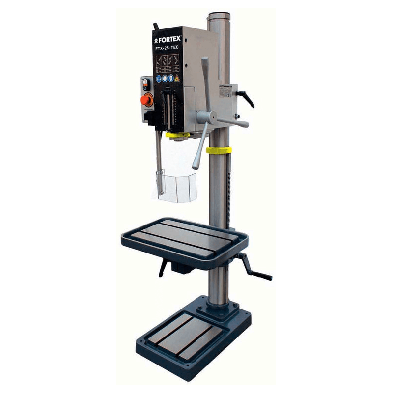 Taladro de Engrenaje de Columna FTX-25-TEC FORTEX Taladro de Engrenaje de Columna FTX-25-TEC FORTEX