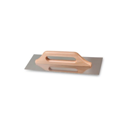 Llana de Acero Inoxidable Mango Madera Larga 480mm CHEMITOOL
