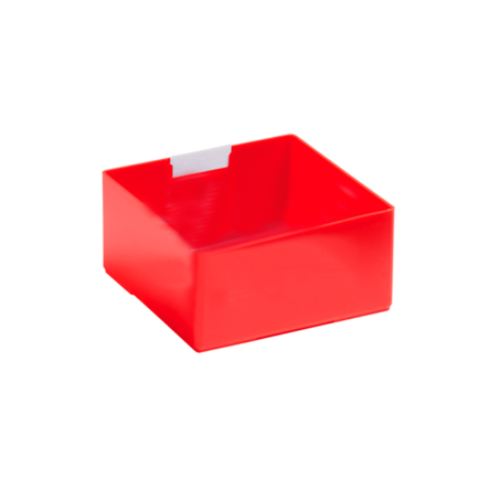 CAIXA PLASTICA 150X150X71 VERMELHO