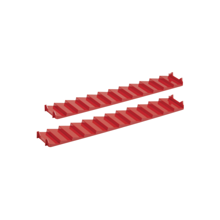 pair of angular supports