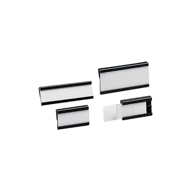 LISTA Slotting Label Holder 47x18 20 Units LISTA Slotting Label Holder 47x18 20 Units