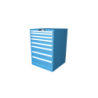 LISTA Cupboard with Drawers 36x36E 8 1000