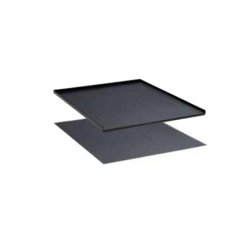 Tapete com Nervuras 27x36E Preto LISTA