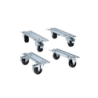 LISTA Set of Fixed and Swivel Castors