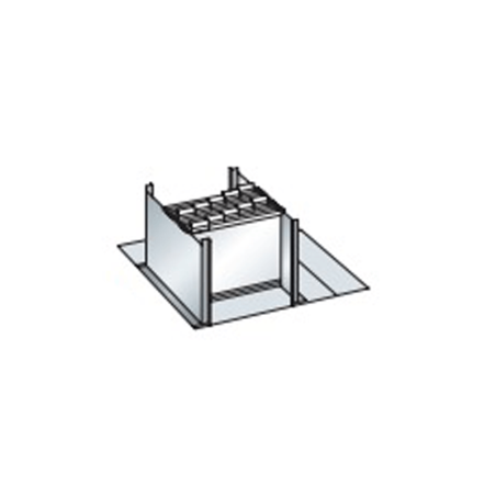 LISTA Pair of Plug-in Dividers for Suspended Filing Cabinet