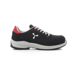 CHEMITOOL BY PAYPER Safety Shoe in Croute and Technical Black Fabric S1P SRC ESD Number 41