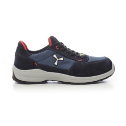 CHEMITOOL BY PAYPER Safety Shoe in Croute and Technical Blue Fabric S1P SRC ESD Number 43