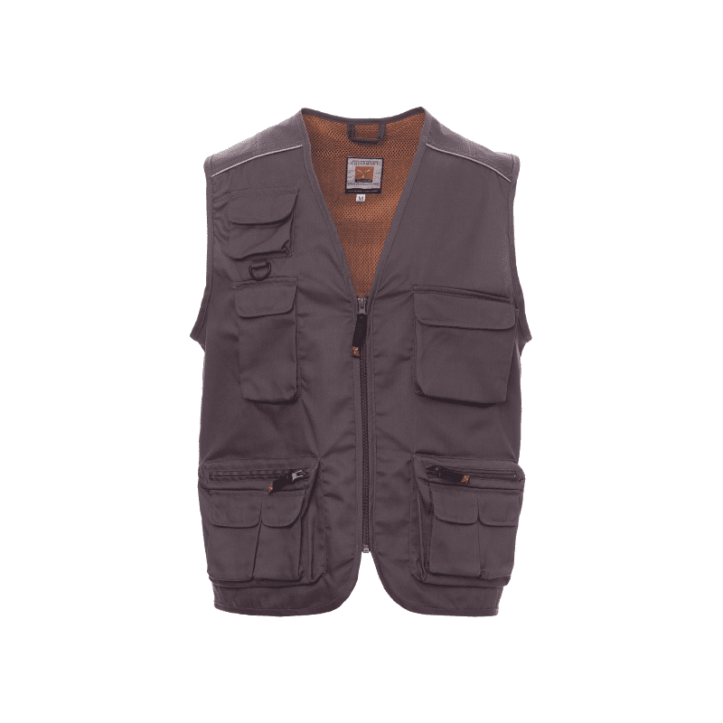 CHEMITOOL BY PAYPER Grey Pocket Vest 3XL CHEMITOOL BY PAYPER Grey Pocket Vest 3XL