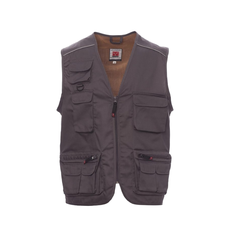CHEMITOOL BY PAYPER Grey Pocket Vest XL CHEMITOOL BY PAYPER Grey Pocket Vest XL