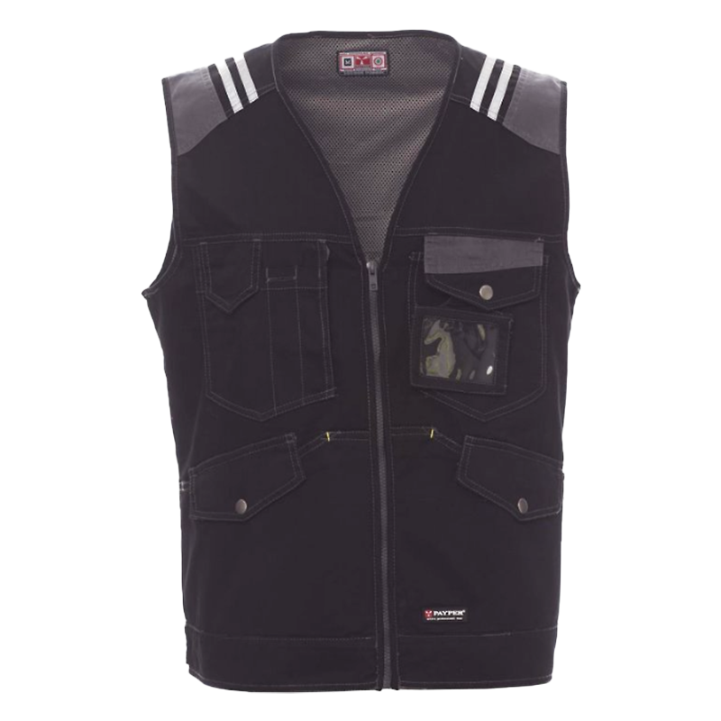 CHEMITOOL BY PAYPER TUCSON Multi-Pocket Vest Black/Smoke Grey XL