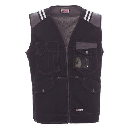 CHEMITOOL BY PAYPER TUCSON Multi-Pocket Vest Black/Smoke Grey XL