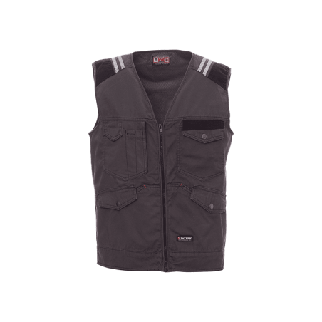 Chaleco multibolsillos TUCSON Negro/Gris Ahumado XXL CHEMITOOL BY PAYPER
