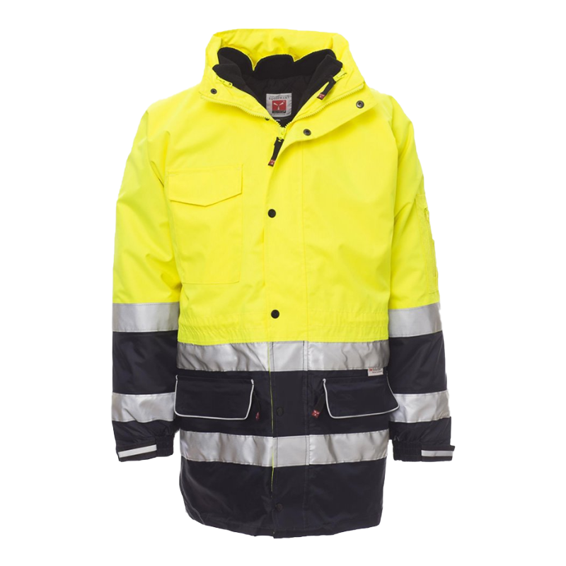 CHEMITOOL Parka Security Size XL Yellow and blue navy