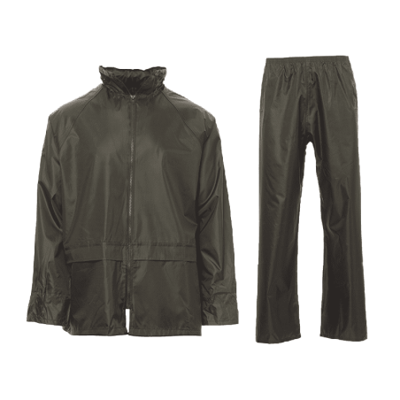 Traje Impermeable PU Verde XXL CHEMITOOL BY PAYPER