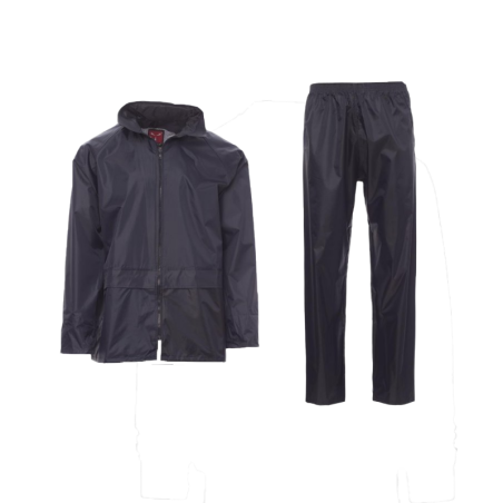 Traje PU impermeable Azul Marino L CHEMITOOL BY PAYPER