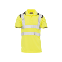 Polo GUARD+ AV 150g Amarelo Fluo/Azul Marinho XXL CHEMITOOL BY PAYPER