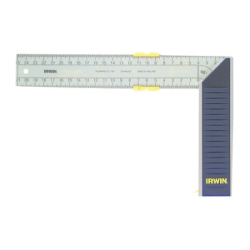 Esquadro Ângular e Triangular Sistema Métrico IRWIN 250 mm