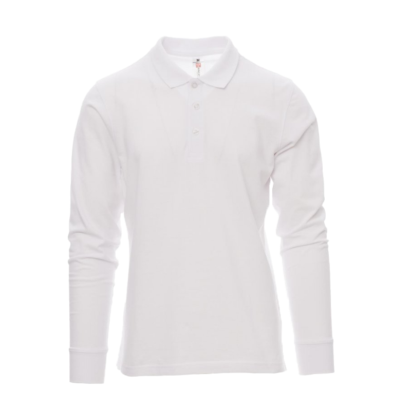 CHEMITOOL BY PAYPER Polo VERONA Long Sleeve White XL CHEMITOOL BY PAYPER Polo VERONA Long Sleeve White XL