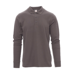 CHEMITOOL BY PAYPER Grey VERONA Long Sleeve Polo XL