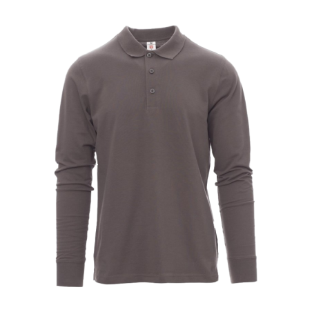 CHEMITOOL BY PAYPER Grey VERONA Long Sleeve Polo XXL