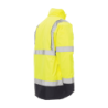 Parka Yard de Alta Visibilidade Bicolor Capuch Oculto Amarelo Fluo Azul Marinho XXL CHEMITOOL BY PAYPER