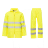 CHEMITOOL BY PAYPER HI-VI RAINSET Waterproof High Visibility Suit Yellow Flujo M