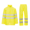 Fato HI-VI RAINSET Impermeável de Alta Visibilidade Amarelo Flujo XXL CHEMITOOL BY PAYPER