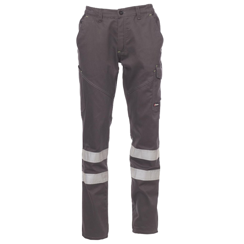 Calças Unissexo Reflex Worker Multibolsos Cinzento M CHEMITOOL BY PAYPER