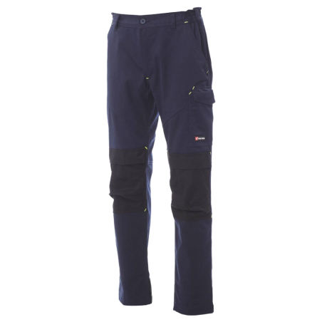 CHEMITOOL BY PAYPER Worker Tech Trousers Unisex Multi Pockets Navy Blue/Black L
