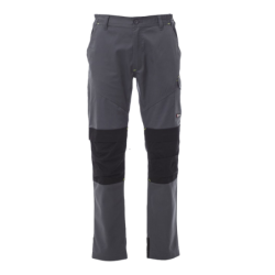 Calças Worker Tech Unissexo Multibolsos Cinza/Preto S CHEMITOOL BY PAYPER