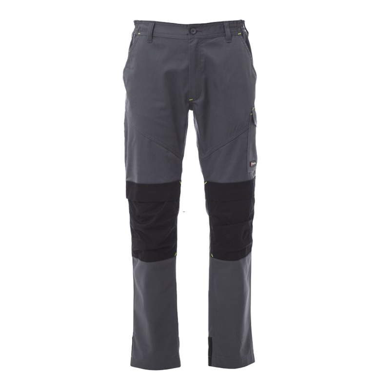 Calças Worker Tech Unissexo Multibolsos Cinza/Preto S CHEMITOOL BY PAYPER