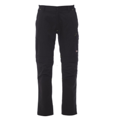 CHEMITOOL BY PAYPER Worker Tech Trousers Unisex Multi Pocket Black/Black L